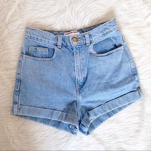 American apparel shorts